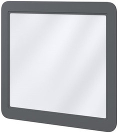 Зеркало 90х90 см графит матовый Caprigo Jersey 34331-L810