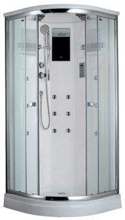 Душевая кабина 100x100x225 см Timo Lux T-7701 прозрачное