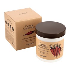 Диски для лица SKINFOOD CARROT CAROTENE с экстрактом и маслом моркови успокаивающие 60 шт.