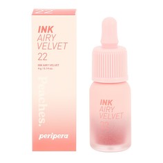 Помада для губ PERIPERA INK AIRY VELVET жидкая тон 22 center peach