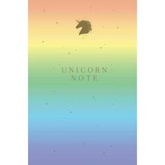 Блокнот Эксмо Unicorn Note, 80 листов