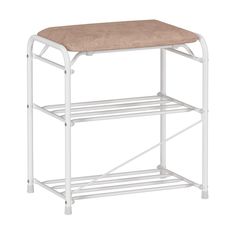 Подставка для обуви "Альфа 13" с сиденьем , белый ПДОА13С Б ZMI