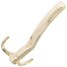 Крючок 3-рожковый перфорированный, Trodos, 04.40.01, 302070, золото