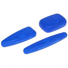 Набор дорожный 3 предмета, Berossi, Voyage For men, мыльница, футляр для зубной щетки, футляр для бритвенного станка, АС 25436000