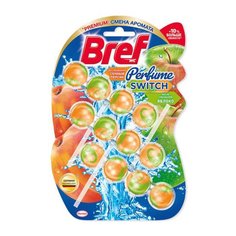 Подвеска для унитаза Bref, Perfume Switch Сочный персик Яблоко, 3 шт, 50 г