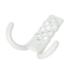 Крючок-вешалка полимерное покрытие, Металлист, №30, 21100030-050, белый