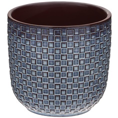 Кашпо Edelman garden Daan д12см 11см синее