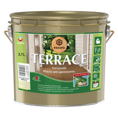 Масла древозащитные масло для террас ESKARO Terrace база под колеровку 2,7л, арт.6430011065561масло для террас ESKARO Te