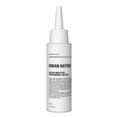 Несмываемый уход для волос URBAN NATURE Маска - пилинг для профессионального использования для очищения кожи головы 100