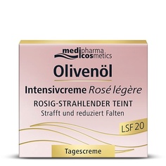 Крем для лица MEDIPHARMA COSMETICS Olivenol крем для лица интенсив Роза дневной легкий LSF 20 50