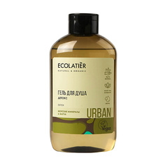 ECOLATIER Гель для душа Детокс морские минералы & матча 600