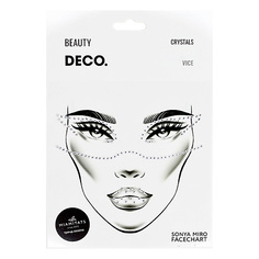 Наклейки DECO. Кристаллы для лица и тела FACE CRYSTALS by Miami tattoos Vice