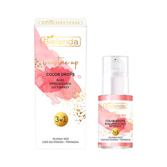 Румяна BIELENDA BOOST ME UP Color drops Украшающая основа под макияж 3в1