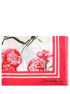 Палантин хлопковый с принтом Dolce & Gabbana