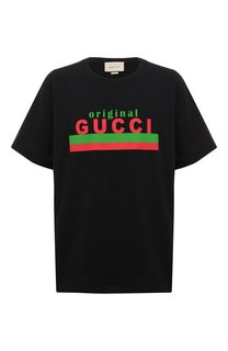 Хлопковая футболка Gucci