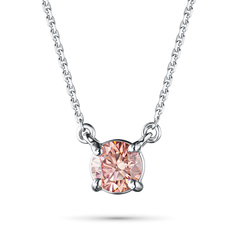 Колье из белого золота э4012кл08210860_pink ЭПЛ Даймонд