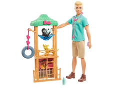 Кукла Mattel Barbie Профессии Кен с животными Ветеринар GJM32_GJM33