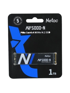 Твердотельный накопитель Netac NV5000-N Series Retail 1Tb NT01NV5000N-1T0-E4X