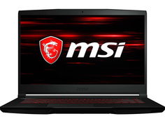 Ноутбук MSI GF63 Thin 10SCXR-222US 9S7-16R512-022 (Intel Core i5-10500H 2.5GHz/8192Mb/256Gb SSD/nVidia GeForce GTX 1650 Max-Q 4096Mb/Wi-Fi/Cam/15.6/1920x1080/Windows 10 64-bit)
