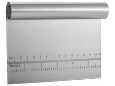 Скребок металический для разрезки теста Kamille 15x11.5cm KM-7810