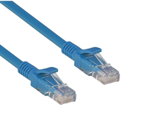 Сетевой кабель ExeGate UTP cat.6 50cm Blue UTP-RJ45-RJ45-C6-0.5M-BL / EX282024RUS