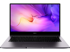 Ноутбук Huawei MateBook D NbDE-WDH9 53013NYY (Intel Core i5-1155G7 2.5GHz/8192Mb/512Gb SSD/Intel Iris Xe Graphics/Wi-Fi/Cam/14/1920x1080/Windows 11 64-bit)