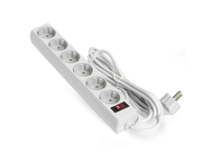 Сетевой фильтр ExeGate SP-6-5W 6 Sockets 5m White EX221229RUS