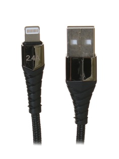 Аксессуар AccesStyle USB - Lightning 1m Black-Grey AL24-F100LED