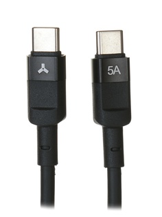 Аксессуар AccesStyle Type-C - Type-C 1m Black CC50-T100