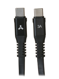 Аксессуар AccesStyle Type-C - Type-C 30cm Black CC30-TF30