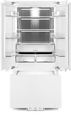 Встраиваемый холодильник Side by Side MAUNFELD MBF212NFW2