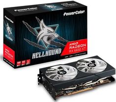 Видеокарта PCI-E PowerColor Radeon RX 6650 XT Hellhound Spectral White (AXRX 6650XT 8GBD6-3DHLV2/OC)