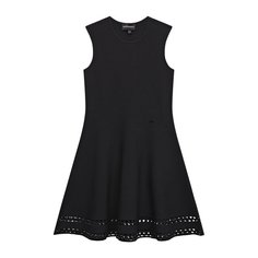 Платье из вискозы Emporio Armani