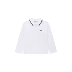 Хлопковое поло Emporio Armani