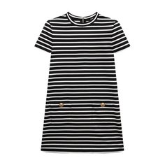 Платье из вискозы Balmain