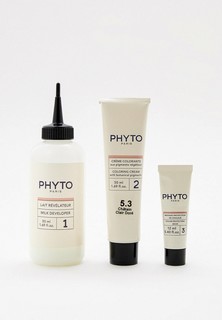 Краска для волос Phyto тон 5.3, Светлый золотистый шатен