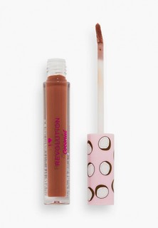 Блеск для губ I Heart Revolution Tasty Coconut Lip Gloss Brown Coconut Cookie, 2,2 мл