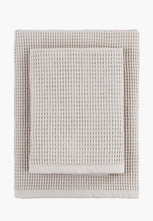 Набор полотенец кухонных Унисон вафельных (2 шт.) (50х100+70х140) beige