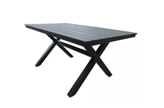 Алюминиевый стол Aroma 150 Black Joygarden