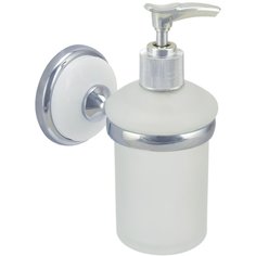 Дозатор для жидкого мыла, Solinne, B-51106, стекло, хром, 2516.133