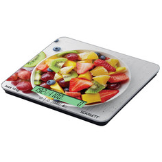 Весы кухонные электронные весы кухонные SCARLETT SC-KS57P48 до 10кг стекло