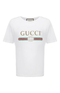 Хлопковая футболка Gucci