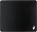 Коврик для мышек Gembird MP-BLACK, черный, размеры 220*180*1 мм