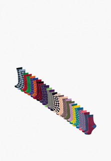 Носки 12 пар bb socks c непарным геометрическим принтом в коробке