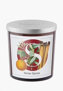 Свеча ароматическая Pernici Winter spices (Зимние специи), 350 г