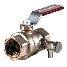 Шаровый кран с дренажем GIACOMINI