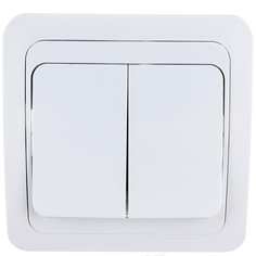 Двухклавишный выключатель Econ