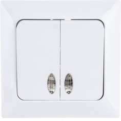 Двухклавишный выключатель NE-AD