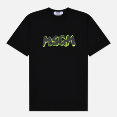 Мужская футболка MSGM Logo Fluorescent Shade