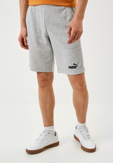 Шорты спортивные PUMA ESS Shorts 10" Light Gray Heather